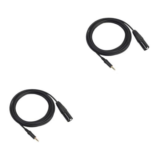 UKCOCO 2st USB-Kabel Audio Kabel C-Kabel Audiokabel Mikrofonadapter Mikrofonkabel USB-Adapter Gitarrendraht Handy von UKCOCO
