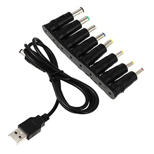 UKCOCO 3 Sätze Netzteil Elektrische Adapter USB-Adapter Adapter USB Auf Gleichstromkabel Geführtes Ladekabel USB-Kabel Schalten Stromversorgungskabel Dc Elektronisch Plastik von UKCOCO