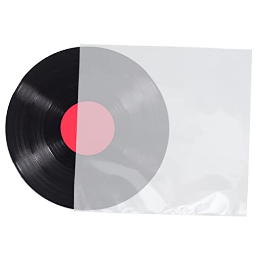 UKCOCO 30 Stück 12 Schallplattenhülle Plattentasche Schallplatten Aufbewahrungstasche Plattenaufbewahrungstasche Vinyl Schallplatten Tasche erweitern Schutz von UKCOCO