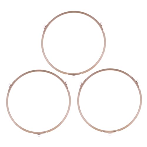 UKCOCO 3Stücke Mikrowellen Drehteller Rollenring Stabiler Glasplatten Unterstützungsring Ersatz für Mikrowellen Drehmechanismus für Verschiedene Modelle von UKCOCO
