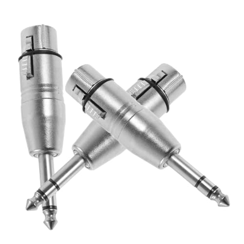 UKCOCO 3Stücke Xlr Audio Adapter Männlicher Weibliche Buchse Für Mikrofone Kopfhörer Instrumente Robuste Langlebige Verbindungslösung Für UKCOCO 3Stücke Xlr Audio Adapter Männlicher Weibliche Buchse Für Mikrofone Kopfhörer Instrumente Robuste Langlebige Verbindungslösung Für von UKCOCO