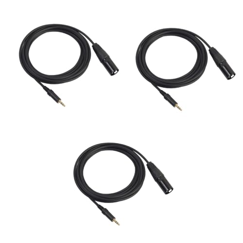 UKCOCO 3st Audiokabel C-Kabel USB-Kabel Audio Kabel Gitarrendraht Mikrofonkabel USB-Adapter Mikrofonadapter Verbinder Rechner von UKCOCO