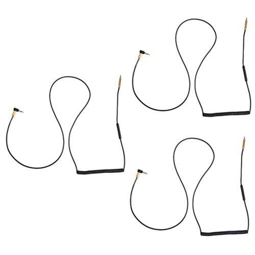 UKCOCO 3 Stücke 0 35 cm Durchmesser Kopfhörer Audio Kabel Mikrofon Für J55 J88 von UKCOCO