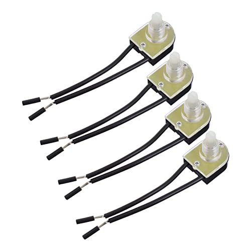 UKCOCO 4 Stück Drehschalter Wandlampe Drehdimmer Ersatz wandleuchte Drehknopf Lampenknöpfe Schalter für Lampe Drehknöpfe Lampe drehbar Plastik UKCOCO 4 Stück Drehschalter Wandlampe Drehdimmer Ersatz wandleuchte Drehknopf Lampenknöpfe Schalter für Lampe Drehknöpfe Lampe drehbar Plastik von UKCOCO