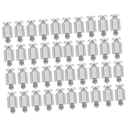 UKCOCO 40 STK -Motherboard-Schrauben Computer Schrauben Ssd Für Laptop Laptophalter Computerständer Ständer Für Laptop Laptop-Schrauben Rechner 2 Metall Sechskantmuttern von UKCOCO