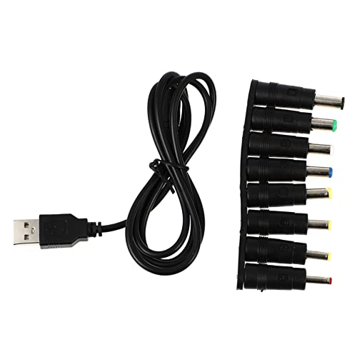 UKCOCO 5 Sätze Netzteil C USB-Kabel Geführtes Ladekabel Nützliches USB-zu-gleichstrom-netzkabel Gleichstromkabel Stromversorgungskabel Plastik Led Adapter Dc von UKCOCO