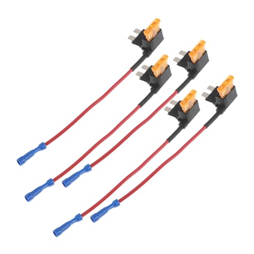 UKCOCO 5Stücke Sicherungsverteilerblock Adapter Atc Blade Sicherungshalter Benutzerfreundliche Installation für Kfz Lkws und Boote Robuste und Langlebige Konstruktion UKCOCO 5Stücke Sicherungsverteilerblock Adapter Atc Blade Sicherungshalter Benutzerfreundliche Installation für Kfz Lkws und Boote Robuste und Langlebige Konstruktion von UKCOCO
