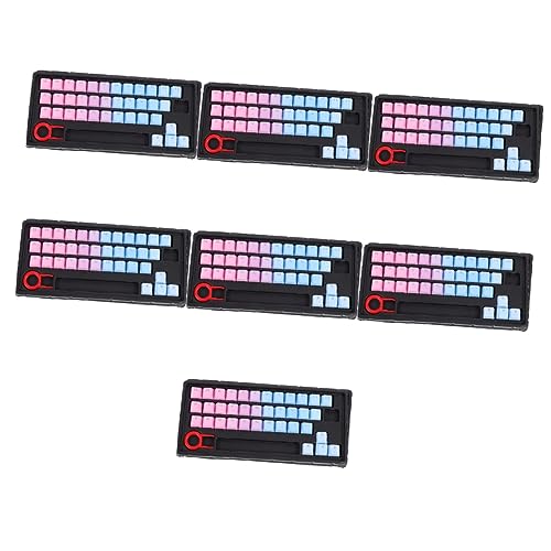 UKCOCO 7 Sätze Tastenkappe Tastaturzubehör Ornament-sets Gaming-tastatur Mechanisch Tastaturschutz Tastatur Wechseln Mechanische Tastaturen Mechaniker Anzug Pbt Bilden Haushalt von UKCOCO