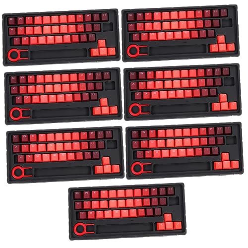 UKCOCO 7 Sätze Tastenkappe Tastaturzubehör Ornament-sets Mechanische Tastatur Tastaturschutz Gaming-tastatur Mechanisch Computertastaturen Tastatur Wechseln Pbt Haushalt Netzteil von UKCOCO