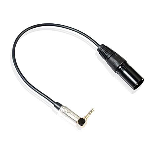 UKCOCO 90Grad Xlr Kabeladapter mit Vergoldete für Mikrofone und Audio Geräte Langlebig und Hochwertige Klangübertragung von UKCOCO
