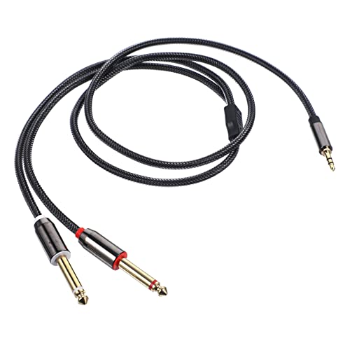 UKCOCO Trs-stereo Auf Dual 1/4 Zoll Audio-splitter – 3 5-mm-stereo-klinkenkabel – Audiokabel-splitter – 1 M Trs Auf Kabel UKCOCO Trs-stereo Auf Dual 1/4 Zoll Audio-splitter – 3 5-mm-stereo-klinkenkabel – Audiokabel-splitter – 1 M Trs Auf Kabel von UKCOCO