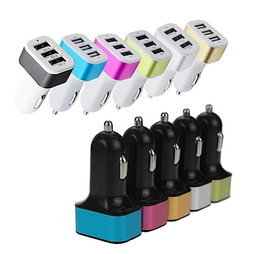 UKCOCO Dreifacher USB-autoladegerät-Adapter Für 8 7 6s S8 Note 8 2.1a Schnelllade-getränkehalter-wechselrichter von UKCOCO