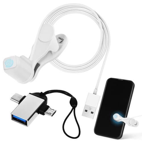 UKCOCO Automatischer Telefonbildschirm-Klicker, simulierter Finger-Clicker Clip-on mit 2 in 1 OTG-Anschluss, Bildschirm Auto Clicker für Gaming, Shopping, Live-Übertragungen von UKCOCO