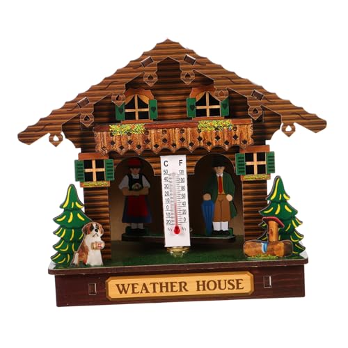 UKCOCO Barometer Außenthermometer Hausthermometer Saunathermometer Und Hygrometer Thermometer Für Wassertemperatur Hygrometer Wetterstation Heimwetterstation Aus Holz UKCOCO Barometer Außenthermometer Hausthermometer Saunathermometer Und Hygrometer Thermometer Für Wassertemperatur Hygrometer Wetterstation Heimwetterstation Aus Holz von UKCOCO