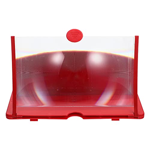 UKCOCO Bildschirmlupe Spiele Leistung Einstellbar Gadgets Tablette Luft Telefonprojektor USB Videospiel Technologie Bildschirm Für Beamer Cool Lichter Tragbar Handy Lupe Led Kabel Rot Abs von UKCOCO