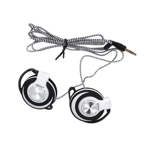 UKCOCO Clip-On-Kopfhörer – Clip-Ohrhörer Clip-On-Ear-Kopfhörer Tragbare Stereokopfhörer Für Mp3-Player-Computer von UKCOCO