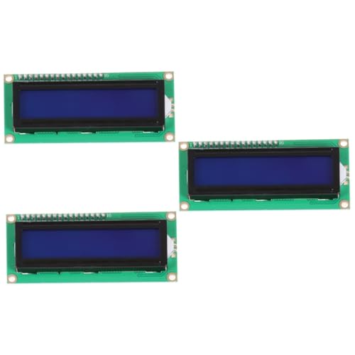UKCOCO Elektronisches Bauteil 3 Stück LCD Display LCD Modul Display Kompatibel Für Mega R3 1602A Serielles LCD Modul LCD Bildschirm von UKCOCO