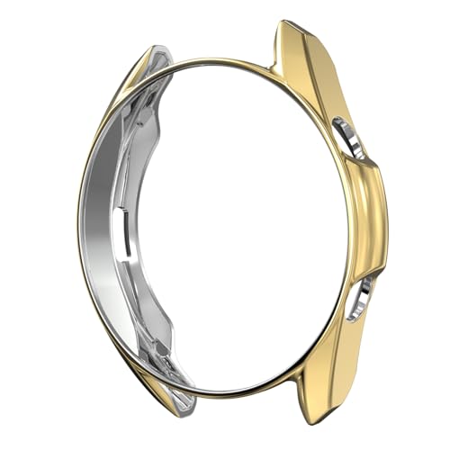 UKCOCO Fall 3 Lünette Hülse Protektor klar smarte Uhren Stoßfängerschutz Smartwatch Werkzeug Uhrengehäuse Zubehör Ersatz Uhrengehäuse liefern Muschel sehen TPU Golden UKCOCO Fall 3 Lünette Hülse Protektor klar smarte Uhren Stoßfängerschutz Smartwatch Werkzeug Uhrengehäuse Zubehör Ersatz Uhrengehäuse liefern Muschel sehen TPU Golden von UKCOCO