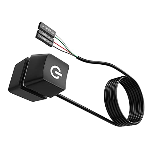 UKCOCO HDD-Taste Pc-netzschalter Externer Netzschalter Für Desktop-netzteil Steueradapter Remote-pc/aus-stromkabel Zufällige Farbe UKCOCO HDD-Taste Pc-netzschalter Externer Netzschalter Für Desktop-netzteil Steueradapter Remote-pc/aus-stromkabel Zufällige Farbe von UKCOCO