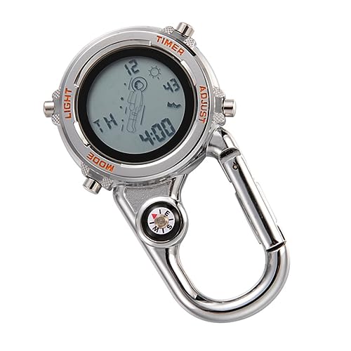 UKCOCO Klammeruhr mit Kompass für Outdoor Aktivitäten Multifunktionale Kletteruhr für Sport und Präzise Zeitmessung UKCOCO Klammeruhr mit Kompass für Outdoor Aktivitäten Multifunktionale Kletteruhr für Sport und Präzise Zeitmessung von UKCOCO