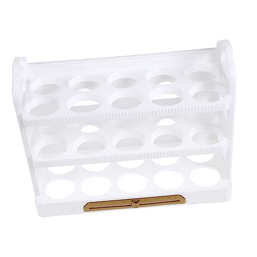 UKCOCO Kunststoffbehälter Aufbewahrungsbox für Eier eierbehälter eier Schubladenorganisator aus Kunststoff -Eier-Organizer Eierlagerung Eierbehälter aus Kunststoff Hund pp Schubladenfach von UKCOCO