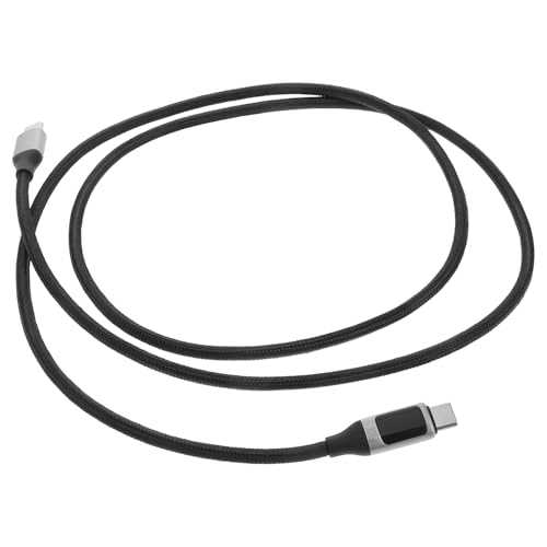 UKCOCO Ladekabel Für Digitalanzeigen Schnellladekabel Hochgeschwindigkeits USB C Kabel Schnellladekabel USB C Kabel Telefonladekabel Fließendes LED Ladekabel USB C Displaykabel von UKCOCO