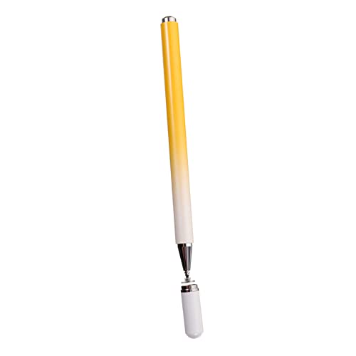 UKCOCO Macaron-Stift Telefon schreibstift Tablet-Präzisionsstift Telefonständer Bleistift Klaviatur buntstifte universeller kapazitiver Stift Touchscreen-Stift Eingabestift Metall Yellow UKCOCO Macaron-Stift Telefon schreibstift Tablet-Präzisionsstift Telefonständer Bleistift Klaviatur buntstifte universeller kapazitiver Stift Touchscreen-Stift Eingabestift Metall Yellow von UKCOCO