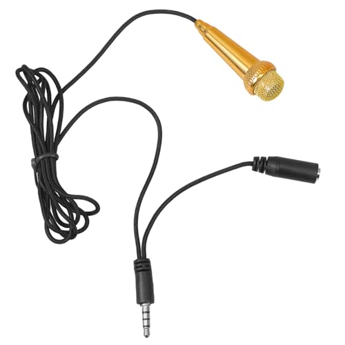 UKCOCO Mini Mikrofon für Handy Tragbares Lavalier Mikrofon aus Leicht und Robust für Outdoor Podcast Vlogging und Karaoke Kompatibel UKCOCO Mini Mikrofon für Handy Tragbares Lavalier Mikrofon aus Leicht und Robust für Outdoor Podcast Vlogging und Karaoke Kompatibel von UKCOCO