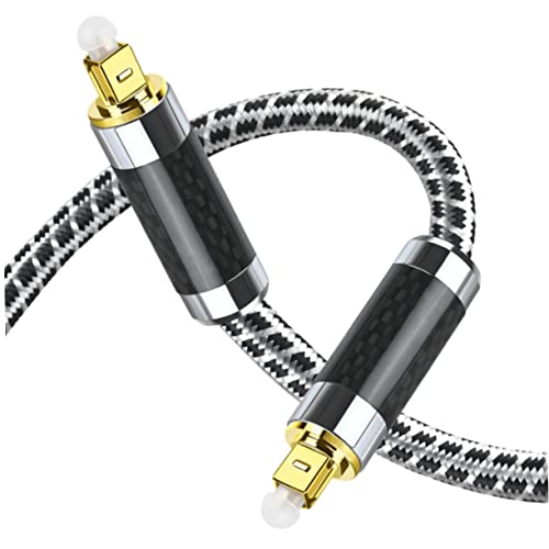 UKCOCO Optisches Audiokabel Kabel für Hifi Flexibles Digitalkabel mit Vergoldeten Anschlüssen für Dvd Soundbar Heimkino Hohe Klangqualität Einfache UKCOCO Optisches Audiokabel Kabel für Hifi Flexibles Digitalkabel mit Vergoldeten Anschlüssen für Dvd Soundbar Heimkino Hohe Klangqualität Einfache von UKCOCO