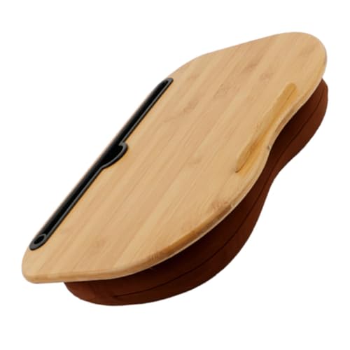 UKCOCO Pc Multifunktionaler Schreibtisch Tablet-Halter Tablette Laptopständer Für Schreibtisch Tabletts Tablet-tischständer Mini Stand Unterstützung Einstellbar Laptop-Tisch Bambus von UKCOCO