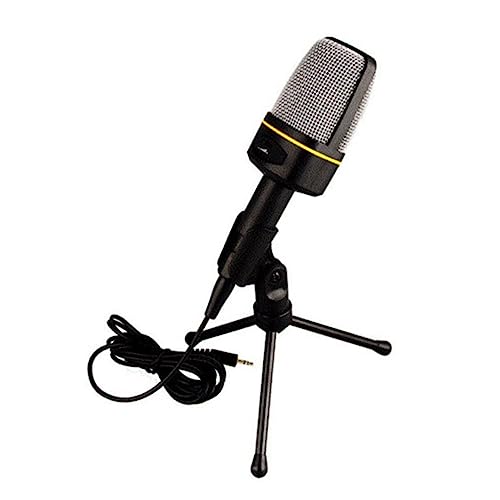 UKCOCO Retro Desktop Mikrofon mit Stativ Antireflexions Mikrofon für Musikaufnahmen Karaoke Gesang und Audio Chats für PC und Laptop UKCOCO Retro Desktop Mikrofon mit Stativ Antireflexions Mikrofon für Musikaufnahmen Karaoke Gesang und Audio Chats für PC und Laptop von UKCOCO