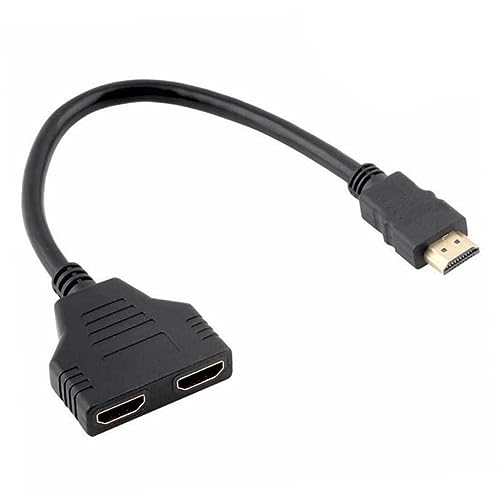 UKCOCO Splitter out Adapter Video Splitter Kabel für Gleichzeitige Anzeige Bildschirmen Kompatibel mit Hdtv LCD LED Monitor Dvd Spielekonsole Vergoldeter UKCOCO Splitter out Adapter Video Splitter Kabel für Gleichzeitige Anzeige Bildschirmen Kompatibel mit Hdtv LCD LED Monitor Dvd Spielekonsole Vergoldeter von UKCOCO