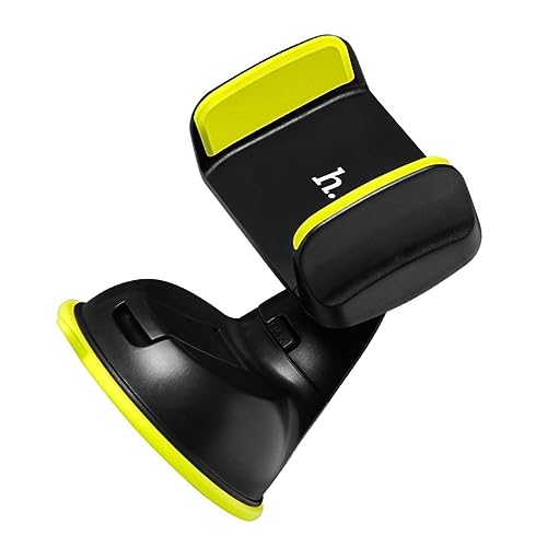 UKCOCO Telefonständer Auto Handyhalterung fürs Auto Inhaber Mobilfunkhalter für das Auto Handy Halterung fürs Auto Handy Halterung für Auto Autotelefonhalter Auto-GPS-Ständer Yellow von UKCOCO