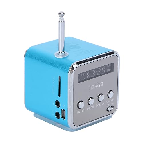 UKCOCO U Disk Mini-Lautsprecher Tragbar Kleiner Lautsprecher Mp3-lautsprecher Kleines Radio Audio-Lautsprecher Bin Radio Drahtloser Autolautsprecher Mini-Radio Reisen Ausrüstung USB von UKCOCO