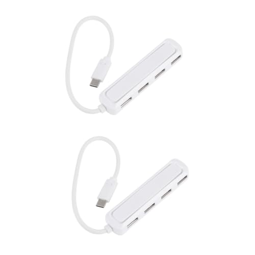 UKCOCO USB-Hub 2 STK USB-hubs Paddle-Board-kamerahalterung Dvr-Recorder Für Tv Konverter Weiß Handy Handy-Hub von UKCOCO