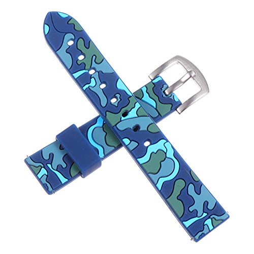 UKCOCO 20 Mm Ersatzarmband Atmungsaktiv Camouflage-Armband Einfach Anzubringen Robustes Silikon UKCOCO 20 Mm Ersatzarmband Atmungsaktiv Camouflage-Armband Einfach Anzubringen Robustes Silikon von UKCOCO