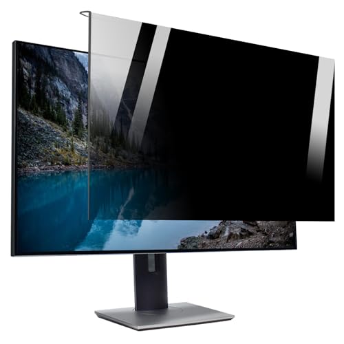 UKDUANWEI 18-32 Zoll Acryl-Computermonitor-Blickschutzfilter, abnehmbare Augenschutz-Displayschutzfolie (23/24in 540x340mm) von UKDUANWEI