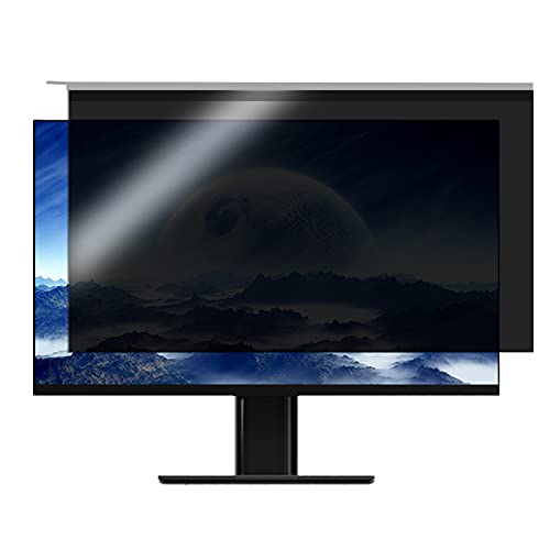 UKDUANWEI 18-32 Zoll Blickschutz-Filterplatte, kratzfeste Computerschutzfolie Monitorrahmen zum Aufhängen von Daten Vertraulichkeitsschild (32in 730x440mm) von UKDUANWEI