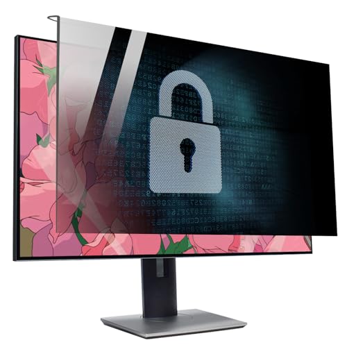 UKDUANWEI 18-32 Zoll Computer Blickschutz, Laptop Monitor Anti Peeping Film Displayschutzfolie, Acryl Anti Scratch Filter (23/24in 540x340mm) von UKDUANWEI