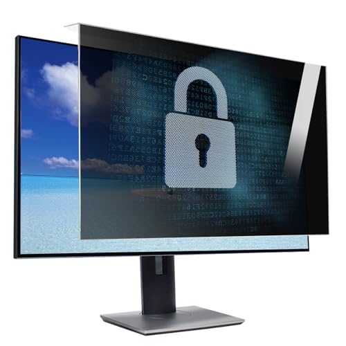 UKDUANWEI 18-32-Zoll-Datenschutzbildschirmfilter für den Breitbild-Computermonitor, abnehmbares blaues Lichtblockierungsbildschirmschutz für HD-Augenschutz (32in 730x440mm) von UKDUANWEI