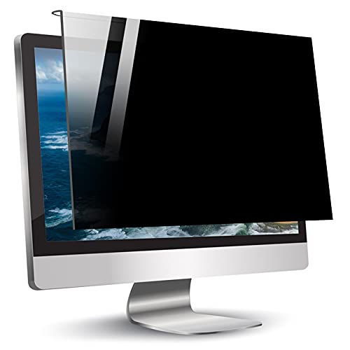 UKDUANWEI 18-32 Zoll Monitor-Bildschirm-Blickschutzfilter, abnehmbarer Augenschutz Anti-Blaulicht-Computer-Sichtschutzfolie (18/20in 458x280mm) von UKDUANWEI
