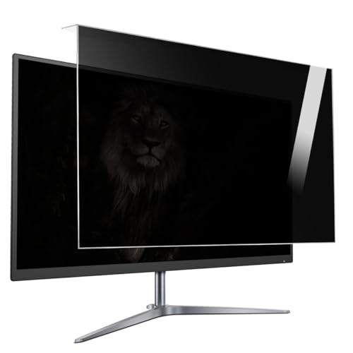 UKDUANWEI 24-Zoll-Abnehmbarer Datenschutzbildschirm des Computers, Antiblau-Lichtfilter, Antiblau-Licht/Anti-Kratzer-Schild, für die Vertraulichkeit der Daten (24in(547 * 320mm)) von UKDUANWEI