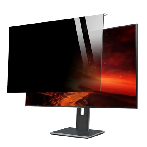 UKDUANWEI 24 -Zoll -Hängecomputer -Datenschutzbildschirm, Blue Light Blocker Computer Bildschirmabdeckung für Widescreen Desktop -PC -Monitor (24in(547 * 320mm)) von UKDUANWEI