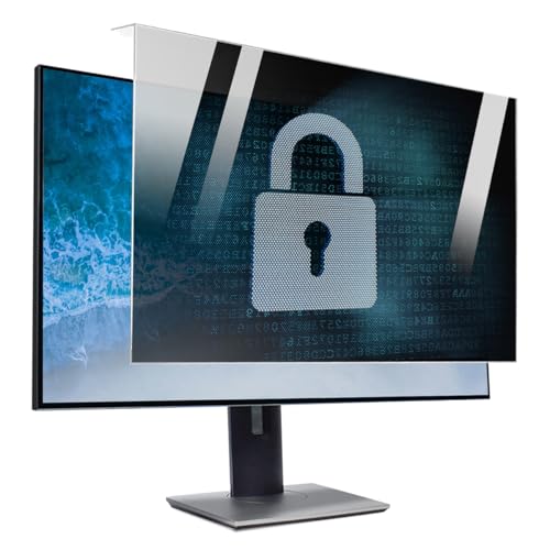 UKDUANWEI 24-Zoll-Monitor-Computer-Sichtschutzfolie, abnehmbarer Acryl-Sicherheitsschild, Schutzfolie für hängende Bildschirmdisplays (24inch (540 * 340mm)) von UKDUANWEI