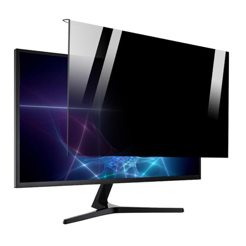 UKDUANWEI 24 Zoll Universal Hanging Desktop Computer Privacy Screen Filter, HD Anti-Blue Light Eye Protection Screen Protector (24in(540 * 340mm)) von UKDUANWEI
