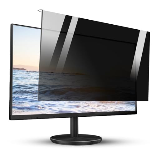 UKDUANWEI 24 Zoll abnehmbarer Computer-Sichtschutz, hängender Anti-Blaulicht-Augenschutz Computer-Sichtschutzfolie (24inch (547 * 320mm)) von UKDUANWEI