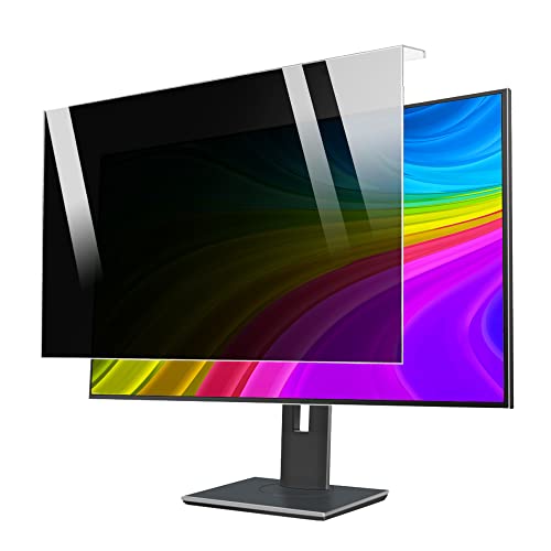 UKDUANWEI 27 Zoll Hanging Privacy Screen Panel Computer Monitor, Anti -Blue Light Privacy Screen Protector, (612 * 356 mm) von UKDUANWEI