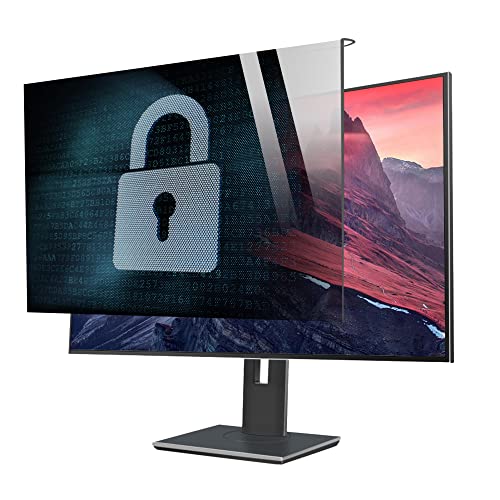 UKDUANWEI Computer Privacy Screen-Filter, hängende abnehmbare Acryl-Bildschirmschutz, Anti-Blue Light-Augenschutz für 19-32-Zoll-Breitbild-Desktop-PC-Monitor (27in 612x356mm) von UKDUANWEI