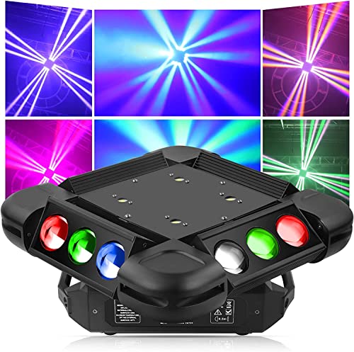 UKing Moving Head 12 LED 150W Beam Bühnenlicht RGBW Disco Party Licht, 16CH LED Moving Heads DMX Auto Musik Aktivierung Stroboscooplicht Discolichteffekt für Party DJ Disco Bar Bühnenlicht UKing Moving Head 12 LED 150W Beam Bühnenlicht RGBW Disco Party Licht, 16CH LED Moving Heads DMX Auto Musik Aktivierung Stroboscooplicht Discolichteffekt für Party DJ Disco Bar Bühnenlicht von U`King