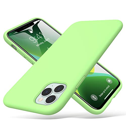 ULAK Flüssiges Silikon Hülle kompatibel mit iPhone 11 Pro Max, 11promax Liquid Silikonhülle 3 in 1 Dünne Schutzhülle Bumper Handyhülle Stoßfest Phone Case für iPhone 11 Pro Max 6,5 Zoll - Grün ULAK Flüssiges Silikon Hülle kompatibel mit iPhone 11 Pro Max, 11promax Liquid Silikonhülle 3 in 1 Dünne Schutzhülle Bumper Handyhülle Stoßfest Phone Case für iPhone 11 Pro Max 6,5 Zoll - Grün von ULAK